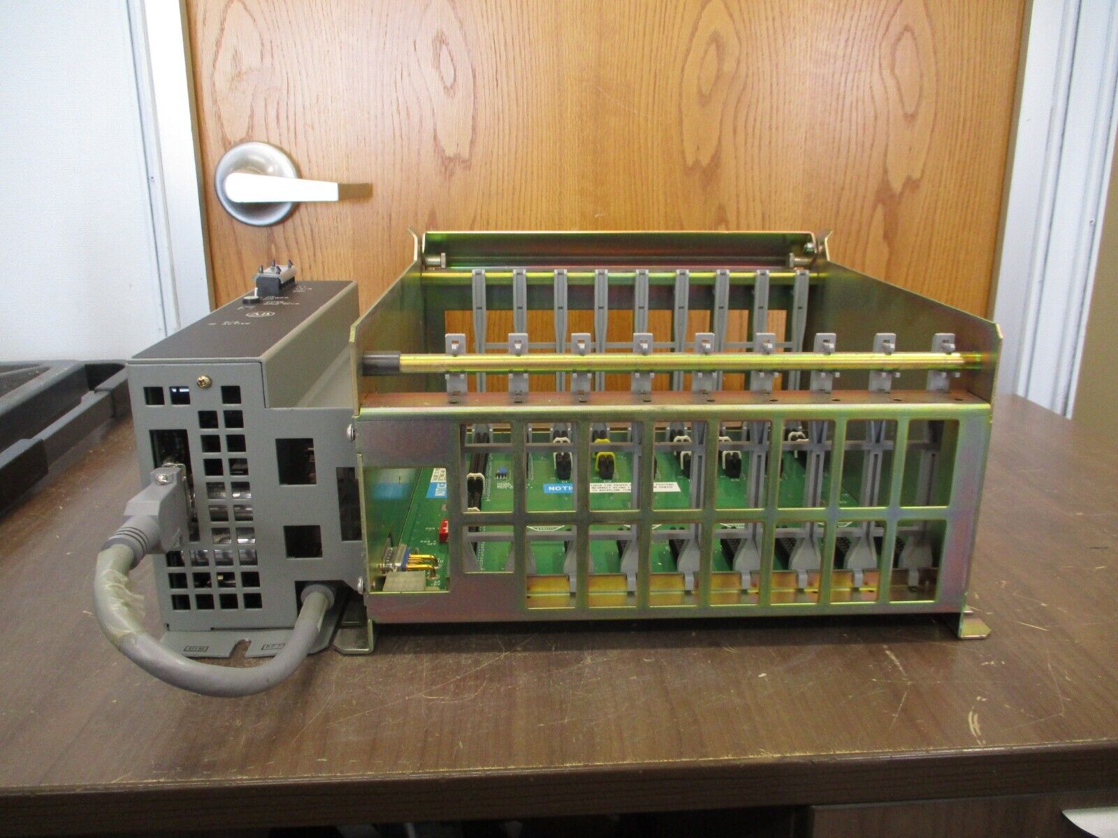 Allen-Bradley I/O Chassis w/ Power Supply 1771-A2B / 1771-P7 Ser. B 8-Slot Used