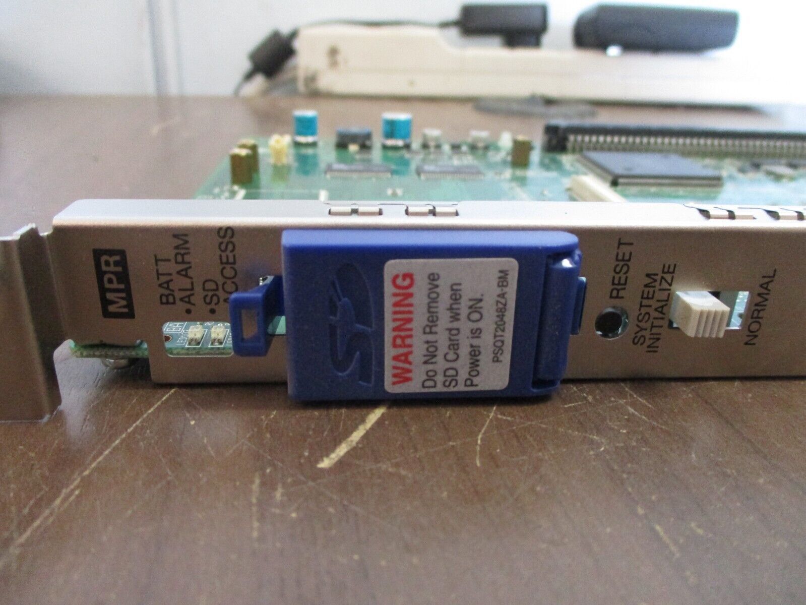 Panasonic MPR Processor Card PSUP1317ZB Used