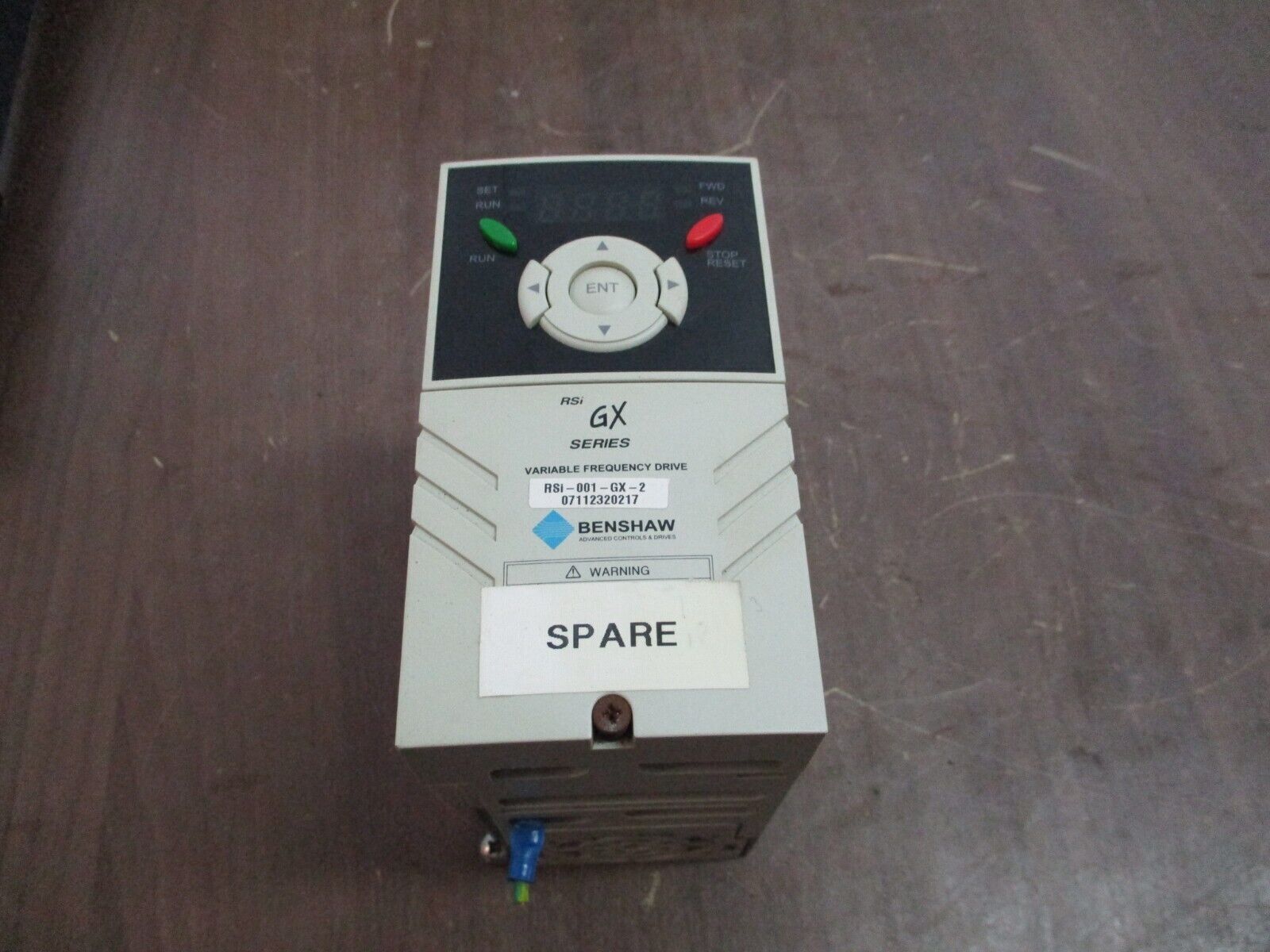 Benshaw RSi GX Series AC Drive RSi-001-GX-2 1HP 3Ph Used