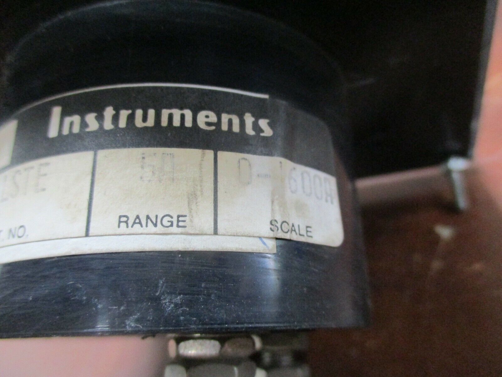 Crompton AC Ammeter 217-02AA LSTE Range: 0 - 1600A Used