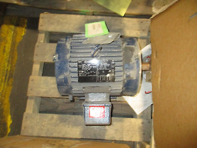 Marathon Severe Duty Motor E468 2HP 1200RPM 230/460V 6/3A 60Hz 3Ph *No Key* Used