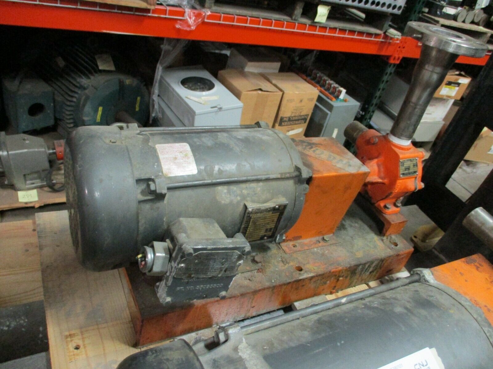 Tri-Rotor Pump 20D 2HP 1800RPM 30GPM CCW Rotation 230/460V 3Ph Used