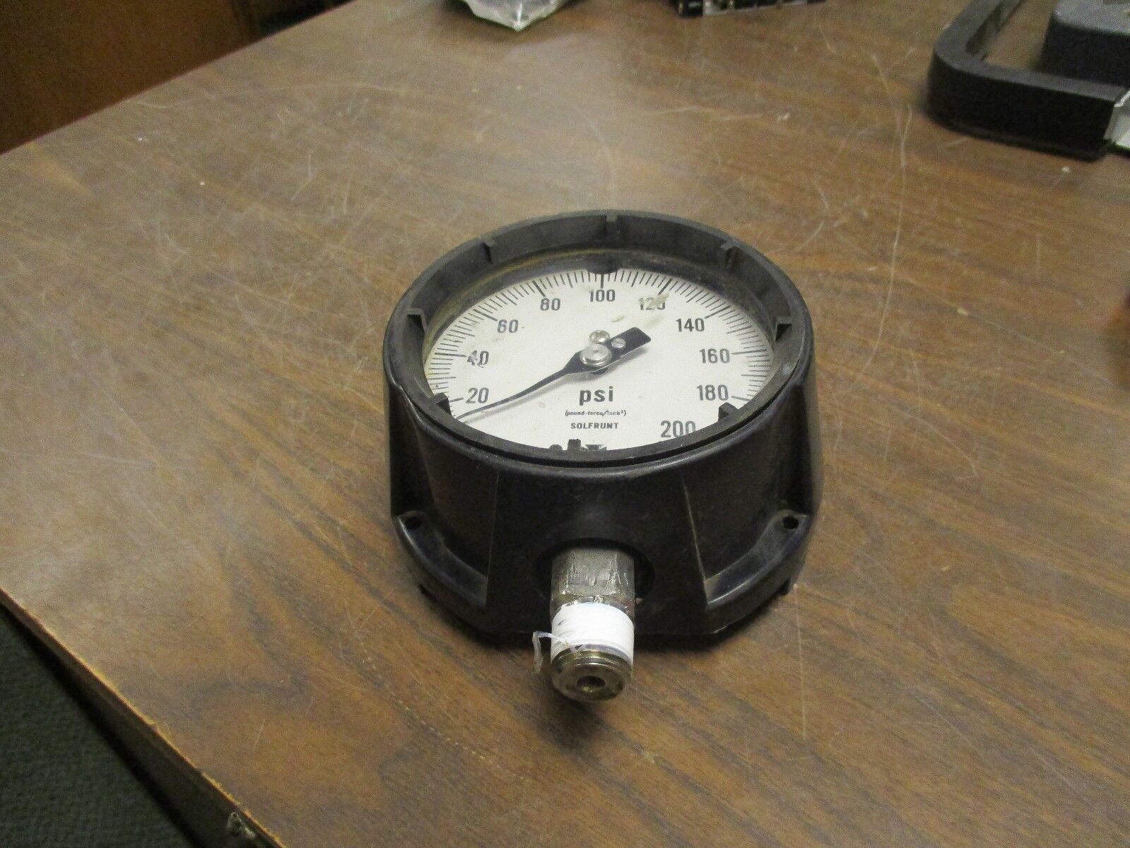USG PSI Gauge TTR-301 0-200 PSI Range Used