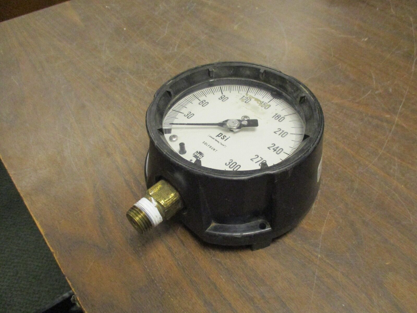 USG PSI Gauge TTR-303 0-300 PSI Range Used