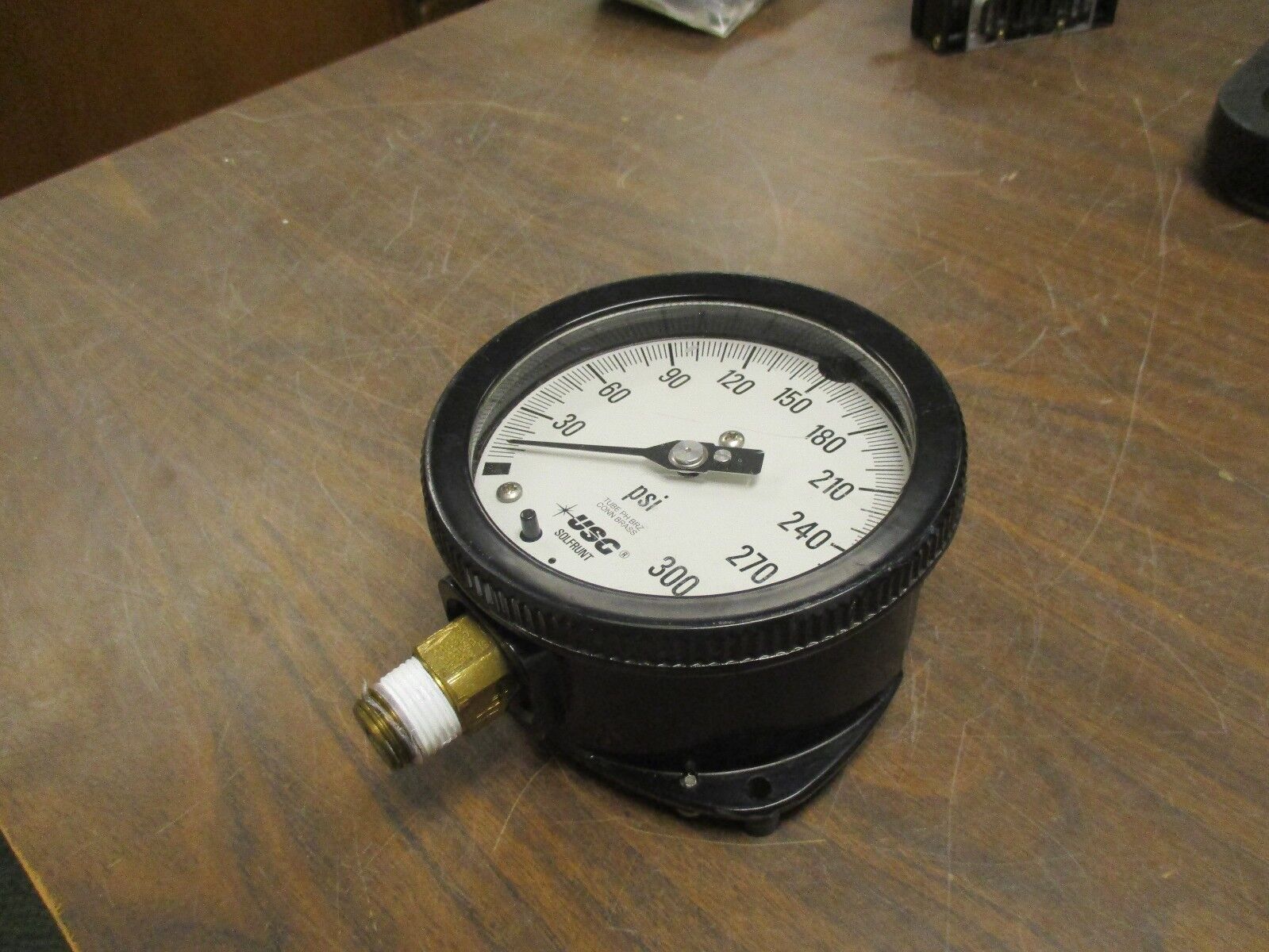 USG PSI Gauge TTR-303 0-300 PSI Range Used