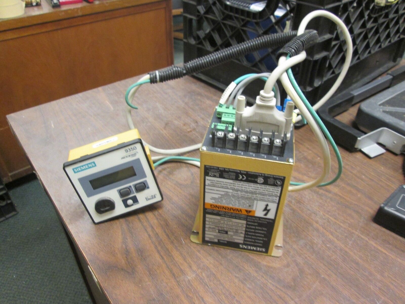 Siemens 9350 ION Meter 9350RC-100-0ZZZZA 95-240V 0.3A 47-440Hz Used