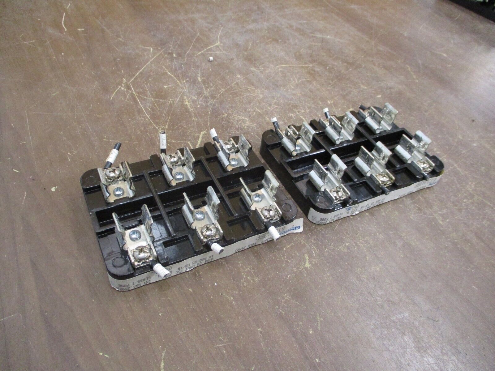 Marathon Fuse Block 6T30A3SP 30A 600V 3P *Lot of 2* Used