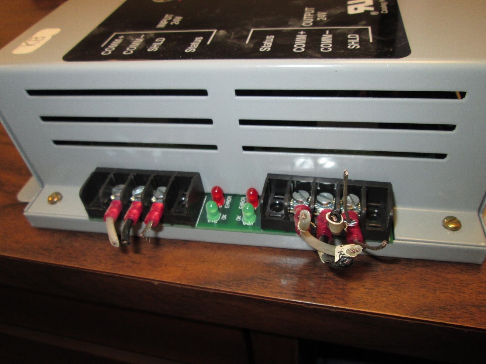 GE Power Leader Repeater PLRPT1G02 Input 24V Output 24V Used