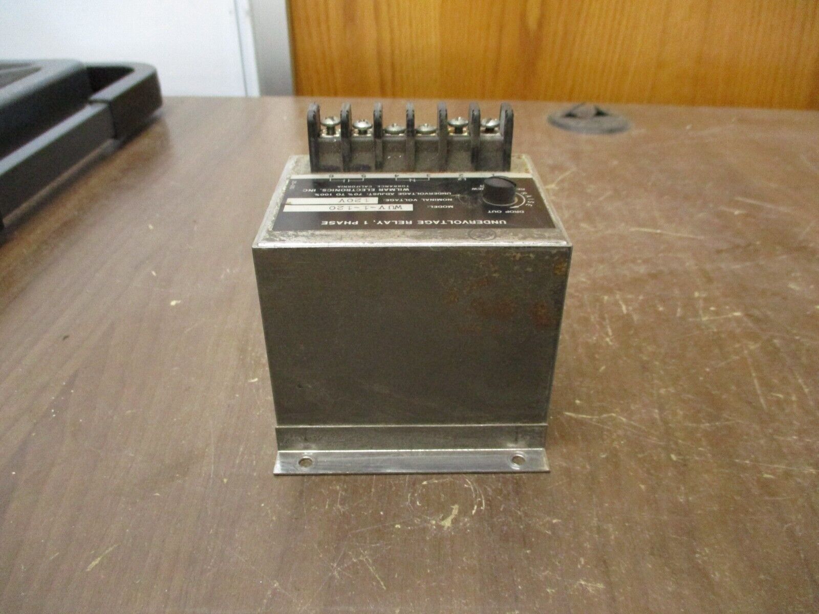 Wilmar Undervoltage Relay WUV-1-120 120V Used