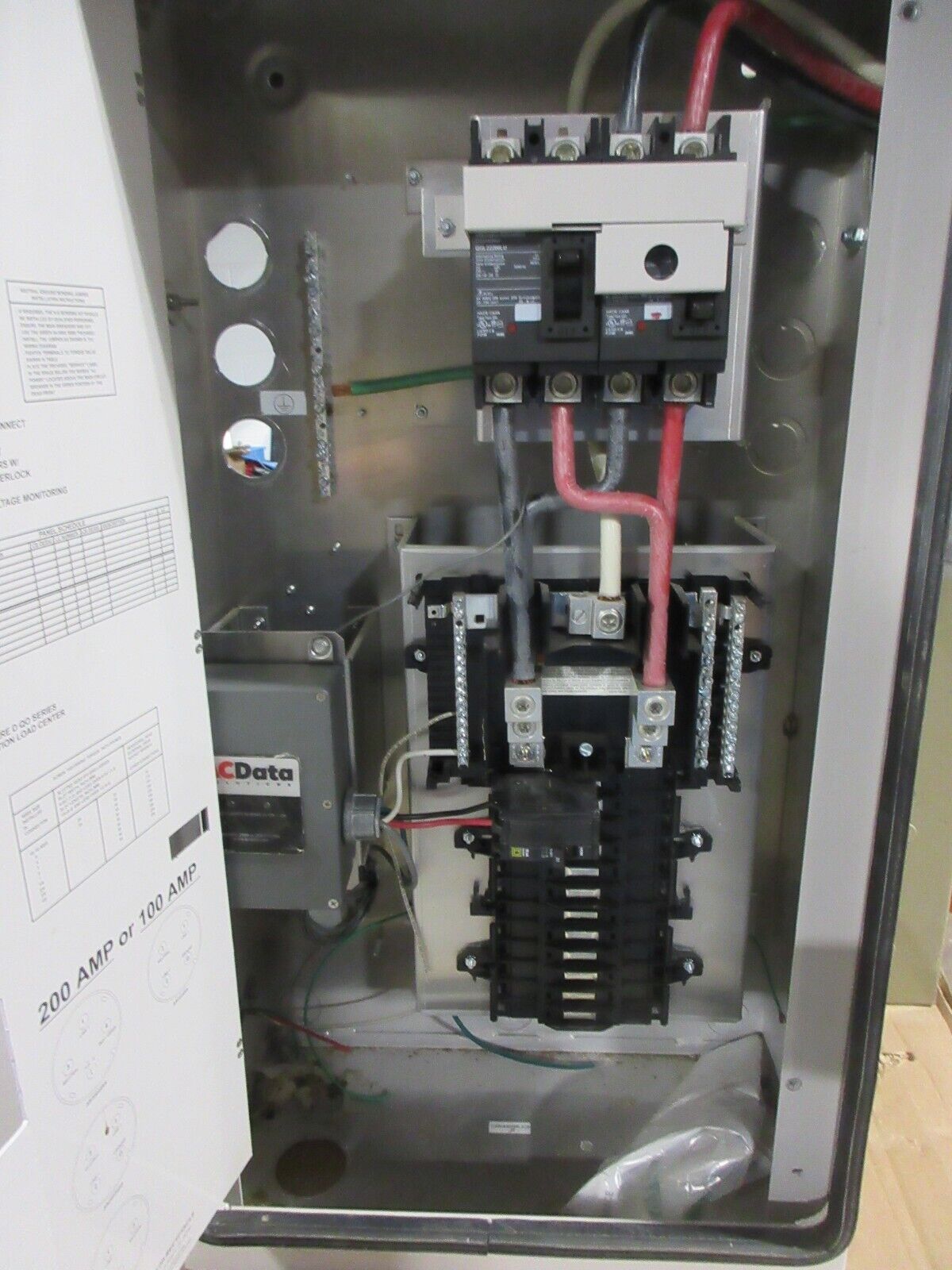 Pantrol Temporary Field Control Panel 2262A6C30R-000 200A 120/240V Used