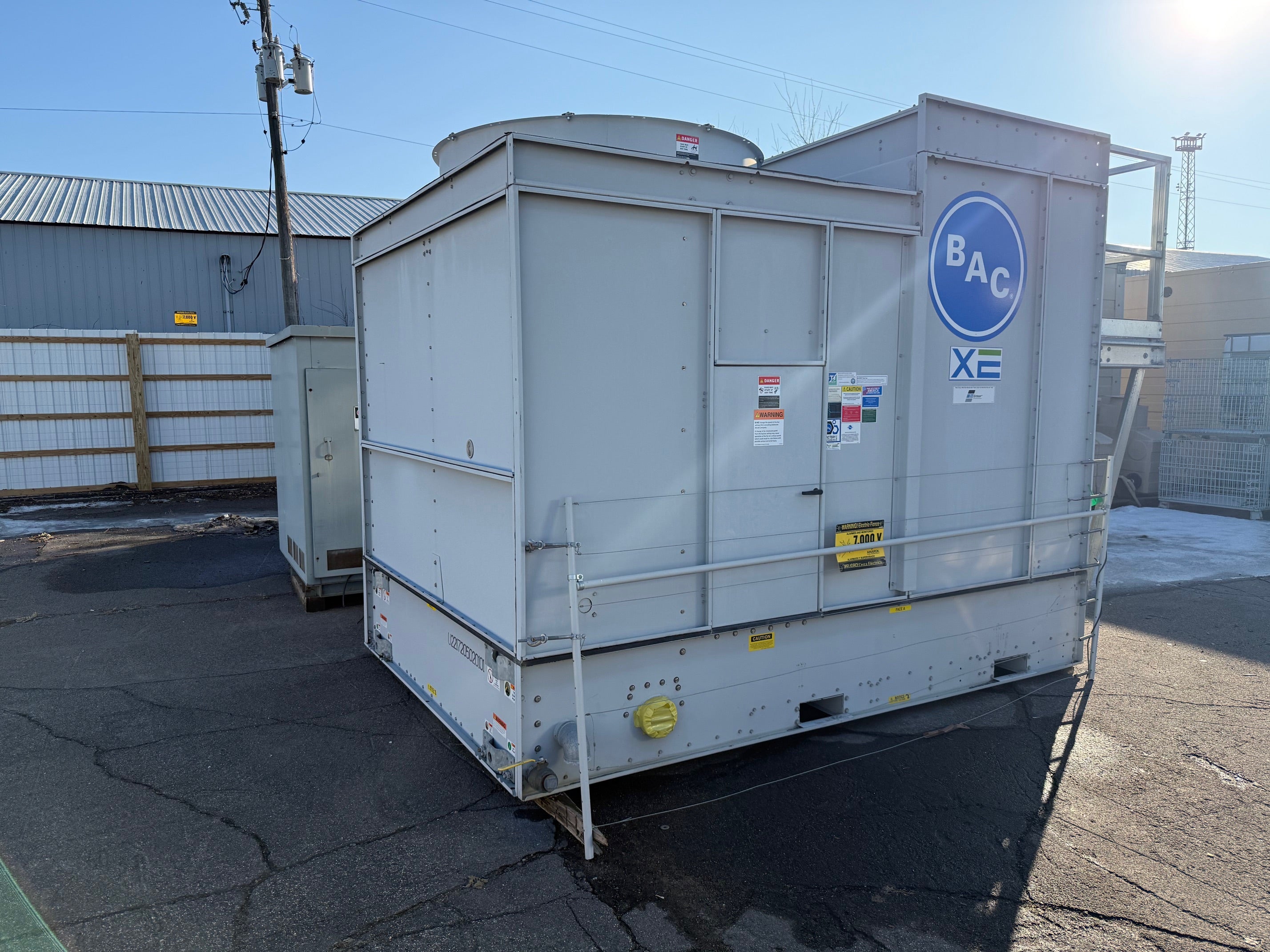 BAC Series 1500 XE Cooling Tower XES15E-1285-06GN 117 Ton MFD 2022