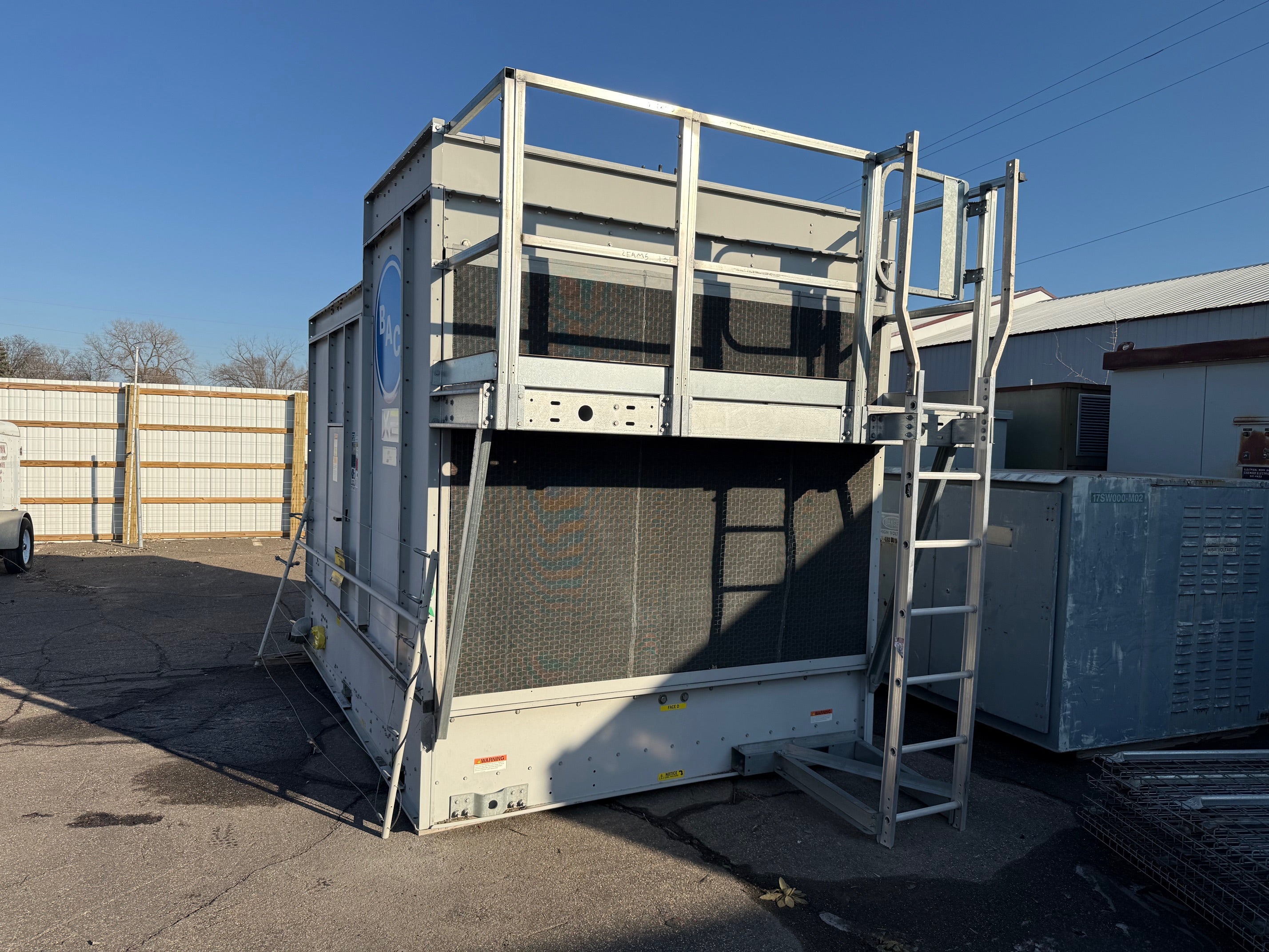 BAC Series 1500 XE Cooling Tower XES15E-1285-06GN 117 Ton MFD 2022