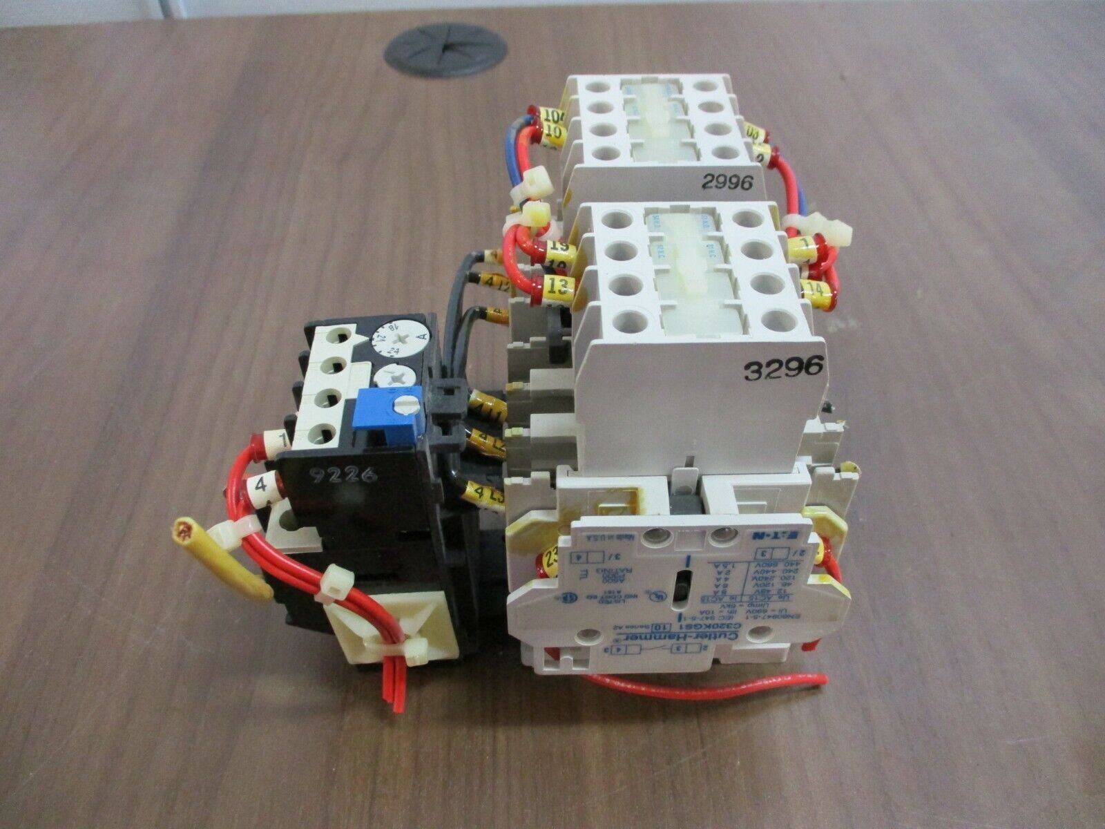 Cutler- Hammer Reversing Starter, CE15EN53/C316FNA3, 120v coil, 25A, 600v