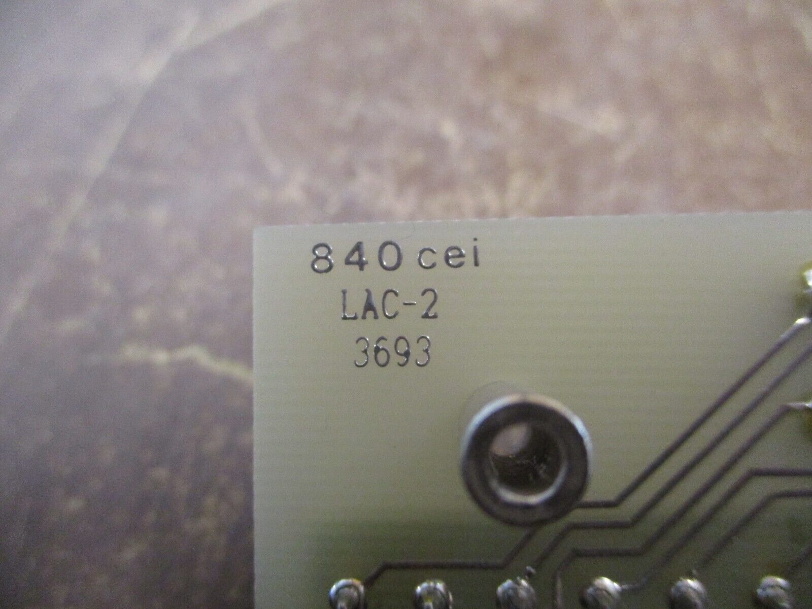 CEI 840 LAC-2 Board 3693 Used