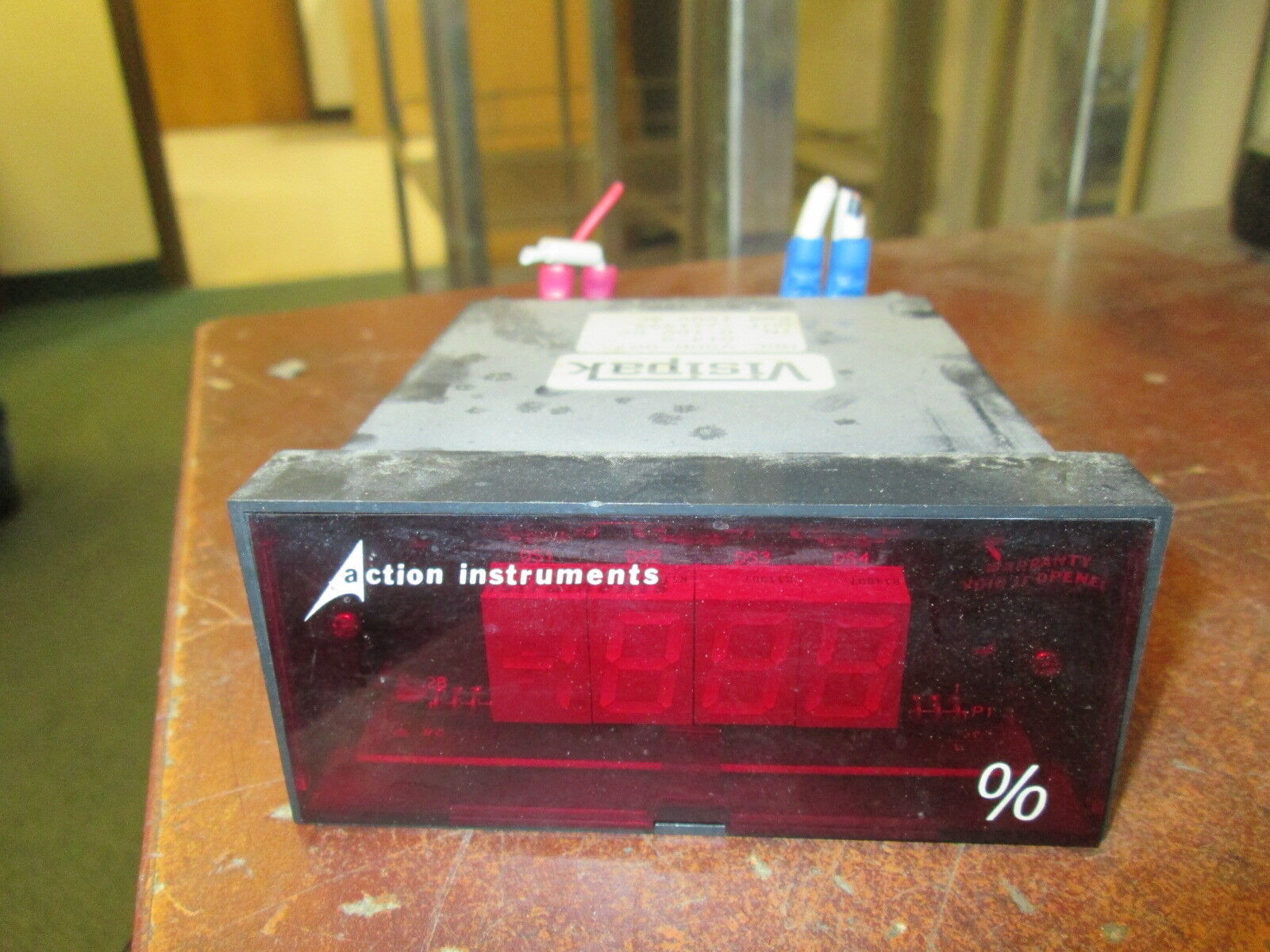 Action Instruments Visipak V508-007-014-0 Input: 0-10VDC Output: -/+1999 Used