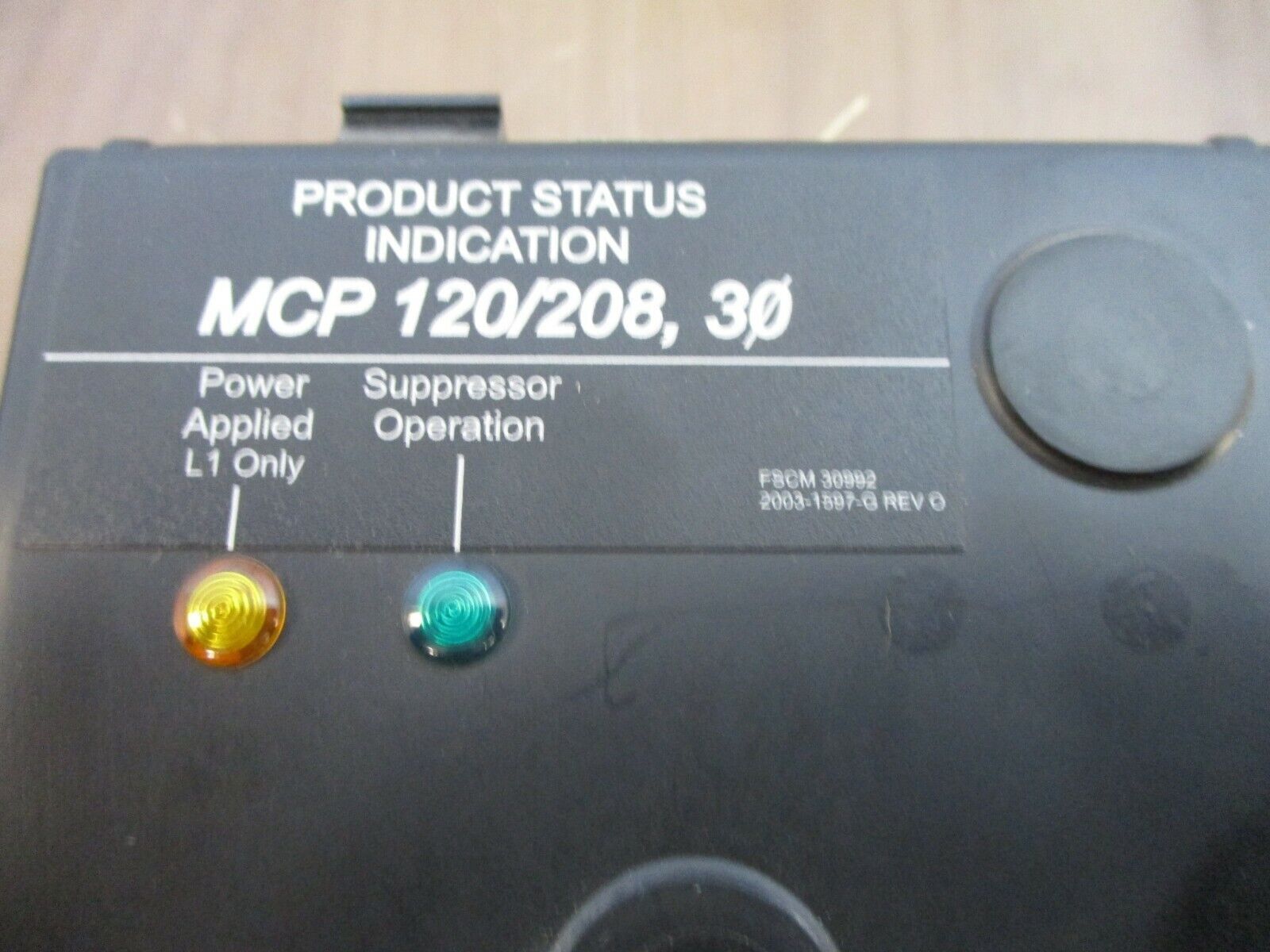 Transtector MCP Series AC Power Protector 1101-732 120W SASD/MOV-OD 120/208V 3Ph