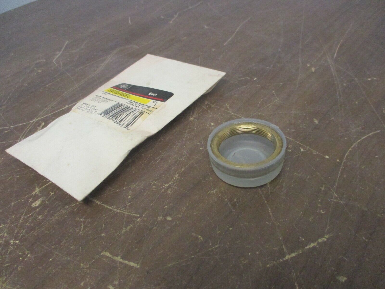 GE Pushbutton Boot CR104PXB01C Clear New Surplus