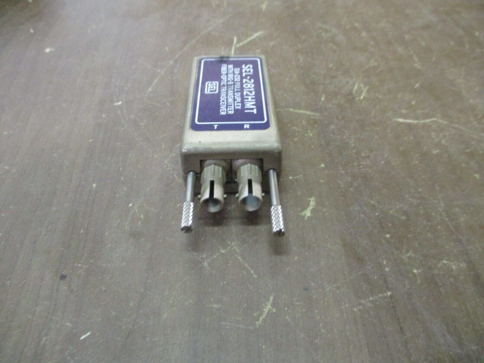 SEL Fiber-Optic Transceiver SEL-2812HMT EIA-232 Full Duplex Used