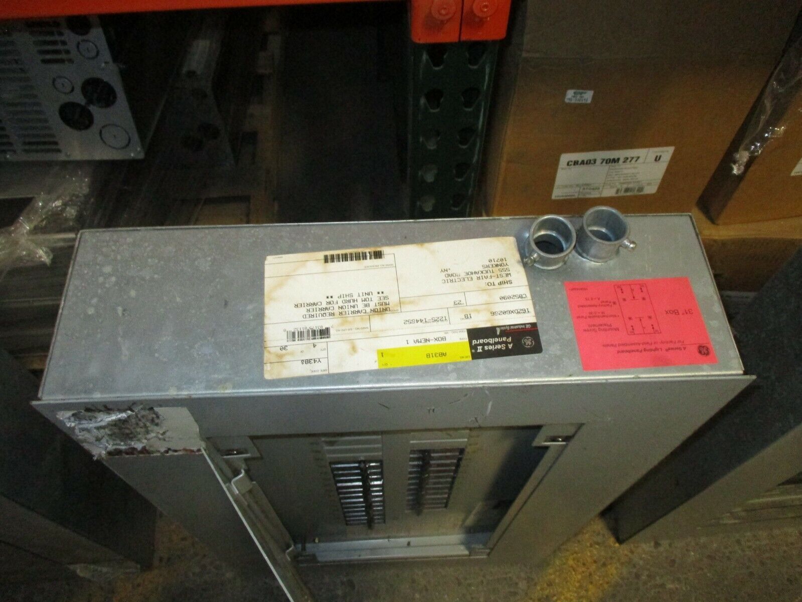GE Main Breaker Circuit Breaker Panel AQF3241ATX 100A Main 125A Max 208Y/120V