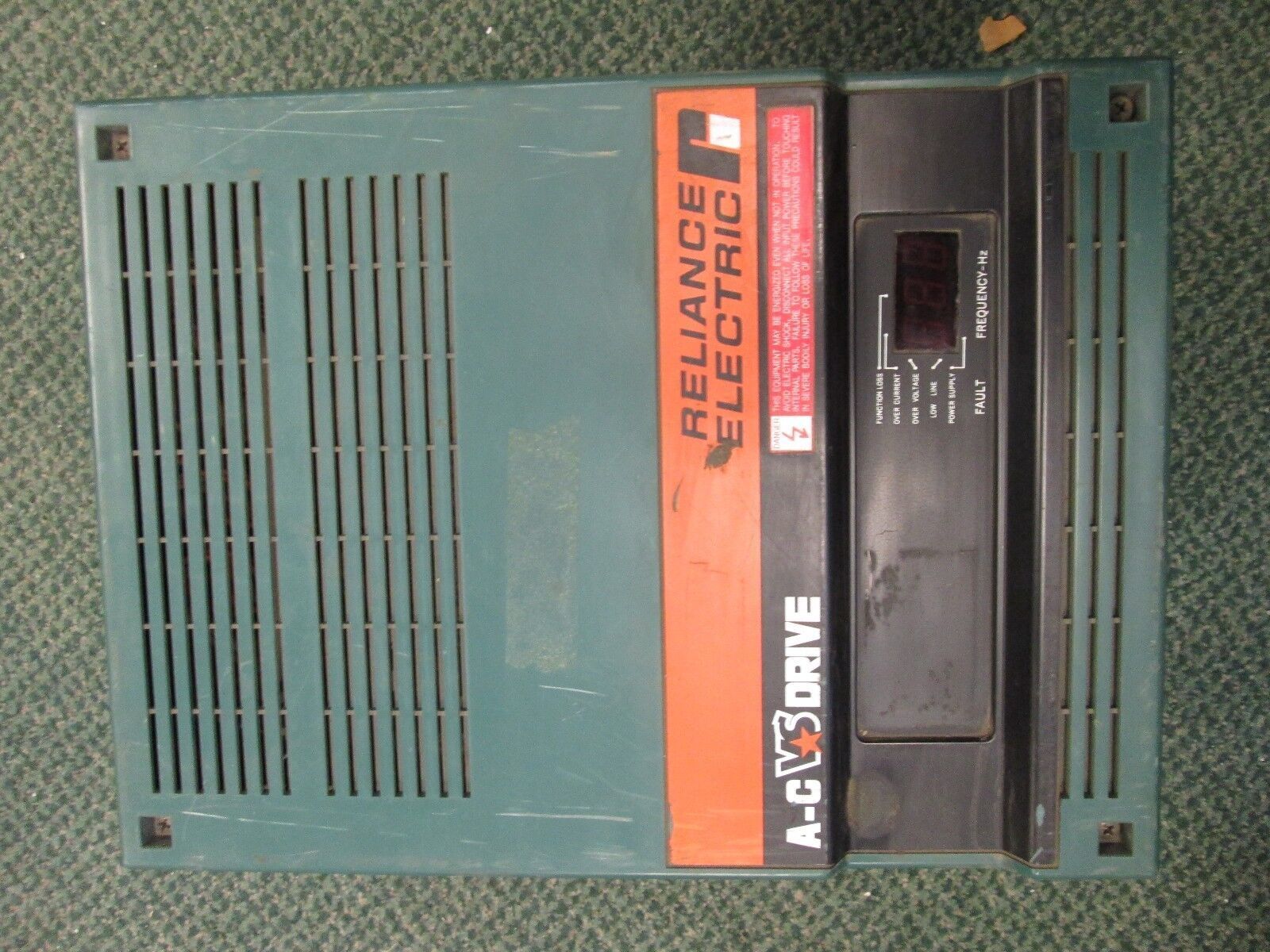 Reliance VS AC Drive 1AC4107U 7.5HP Used
