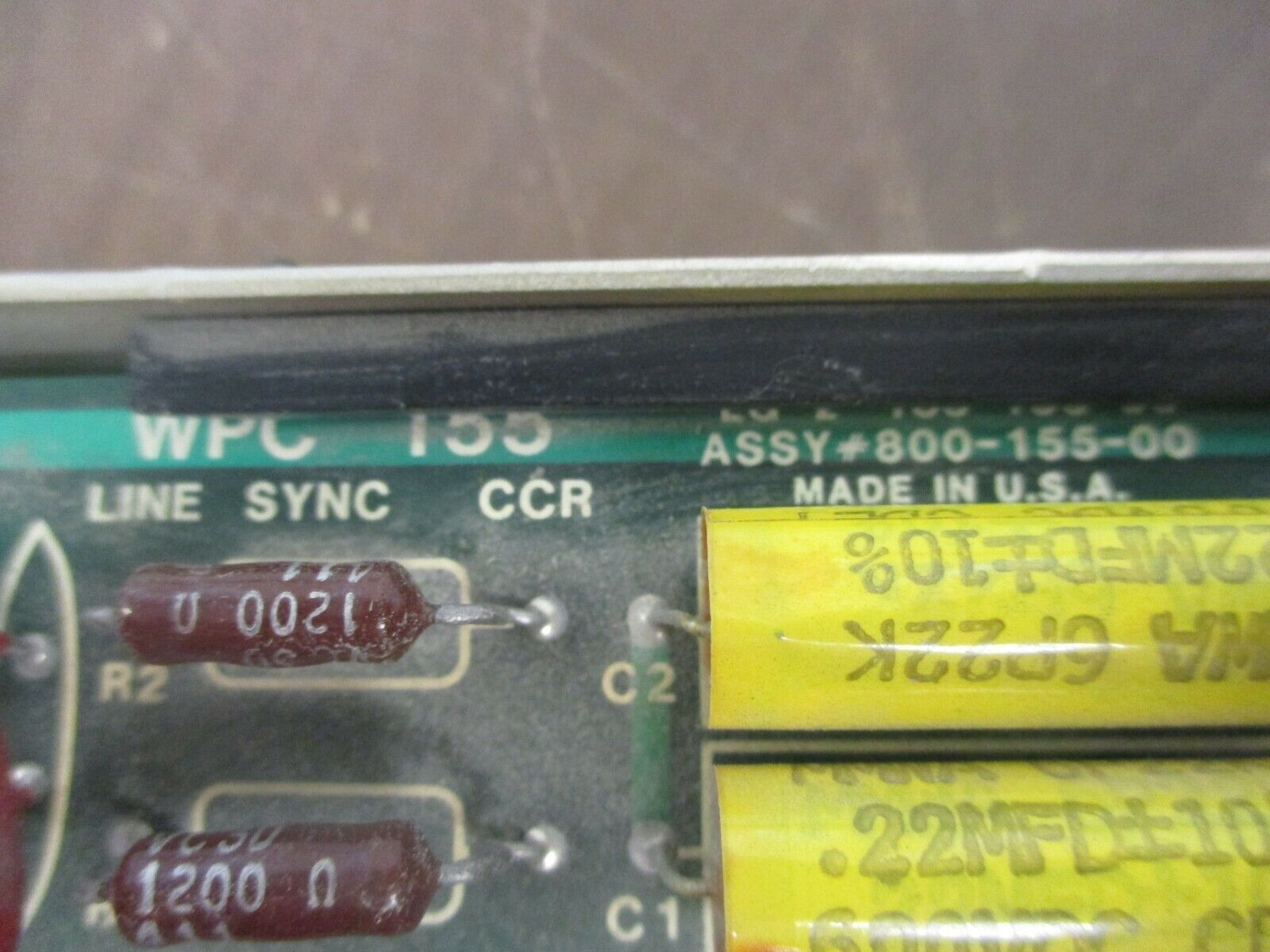 WPC 155 Line Sync CCR 800-155-00 Used