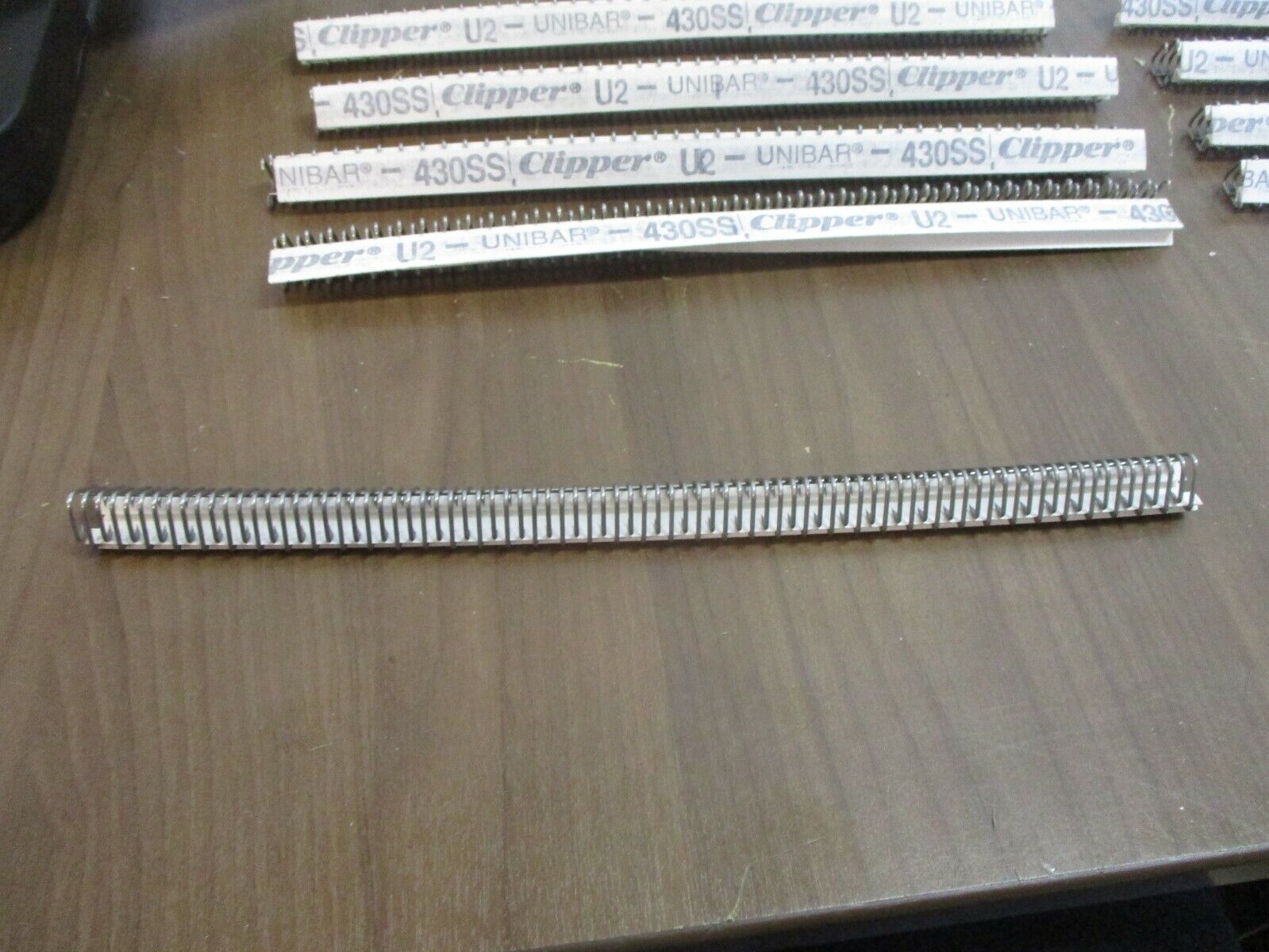 Flexco Clipper Stainless Unibar Belt Fastener U2S12 12" *Box of 9* New Surplus