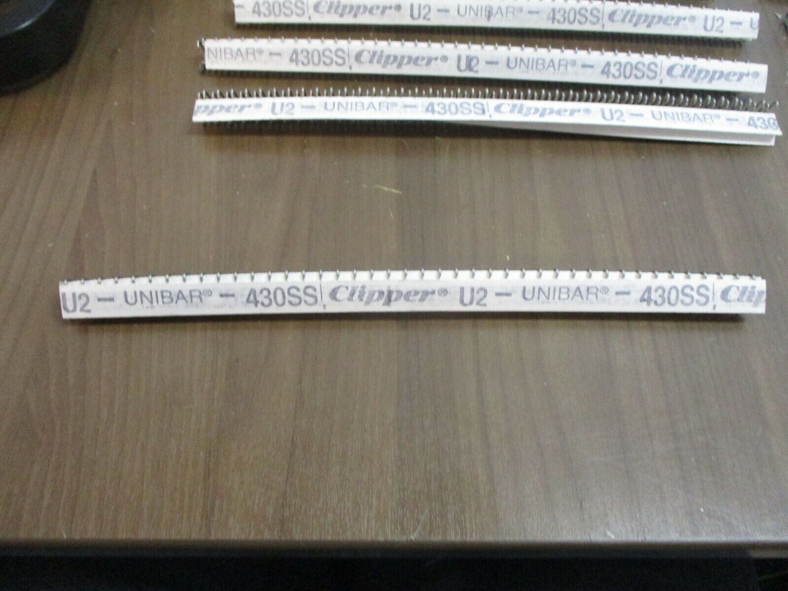 Flexco Clipper Stainless Unibar Belt Fastener U2S12 12" *Box of 9* New Surplus