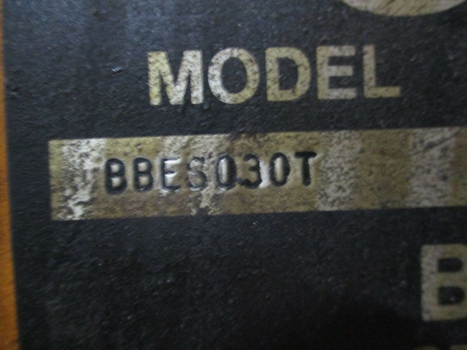 Beebe Bras Plain Trolly BBES030T 3-Ton Speed: 15.6FPM@60Hz Used