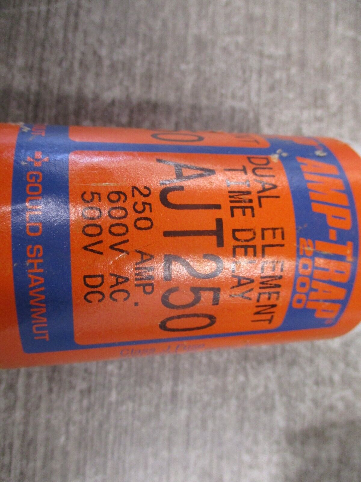 Gould Shawmut Amp-Trap 2000 Fuse AJT250 250A 600V Used