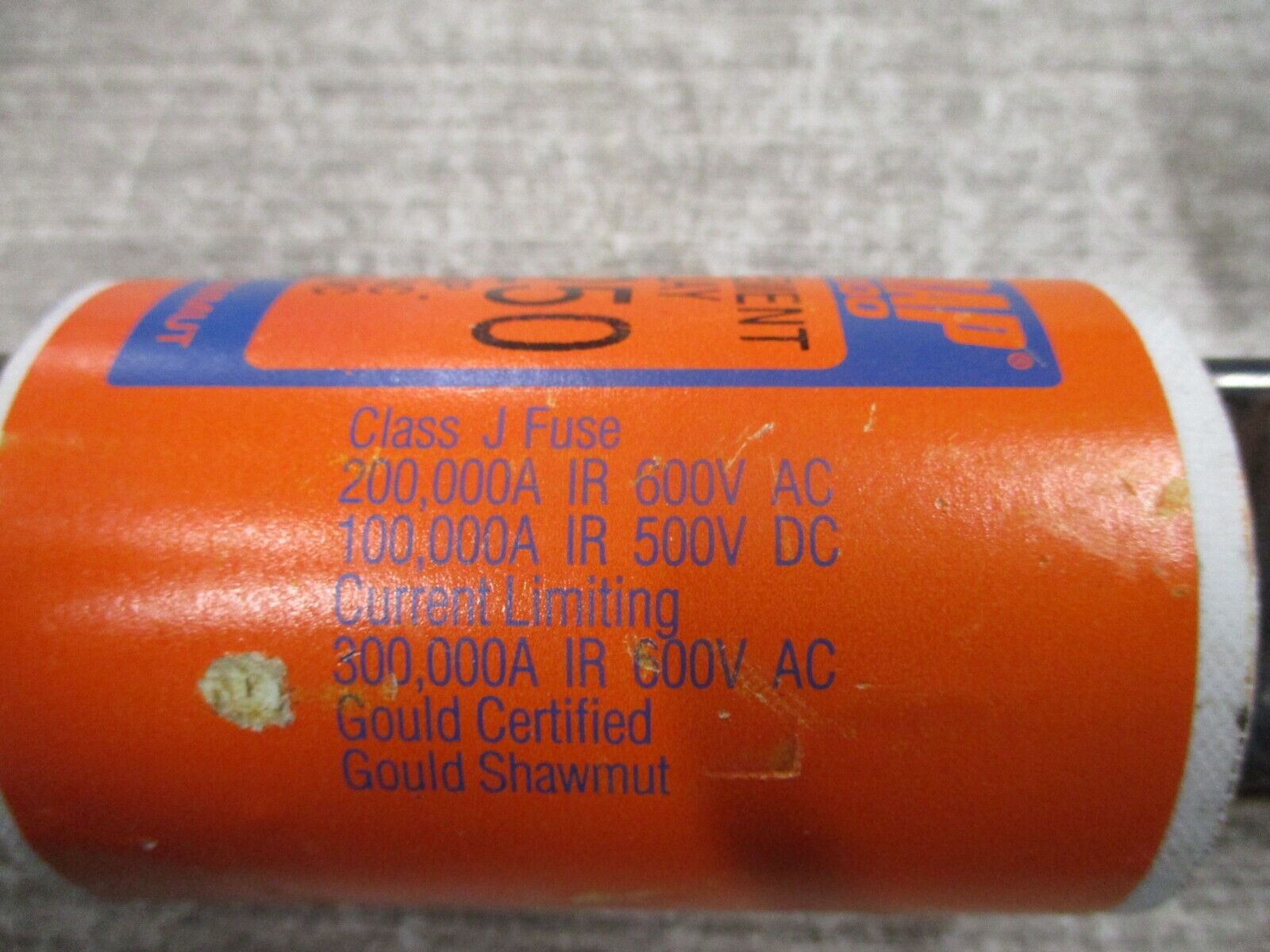 Gould Shawmut Amp-Trap 2000 Fuse AJT250 250A 600V Used