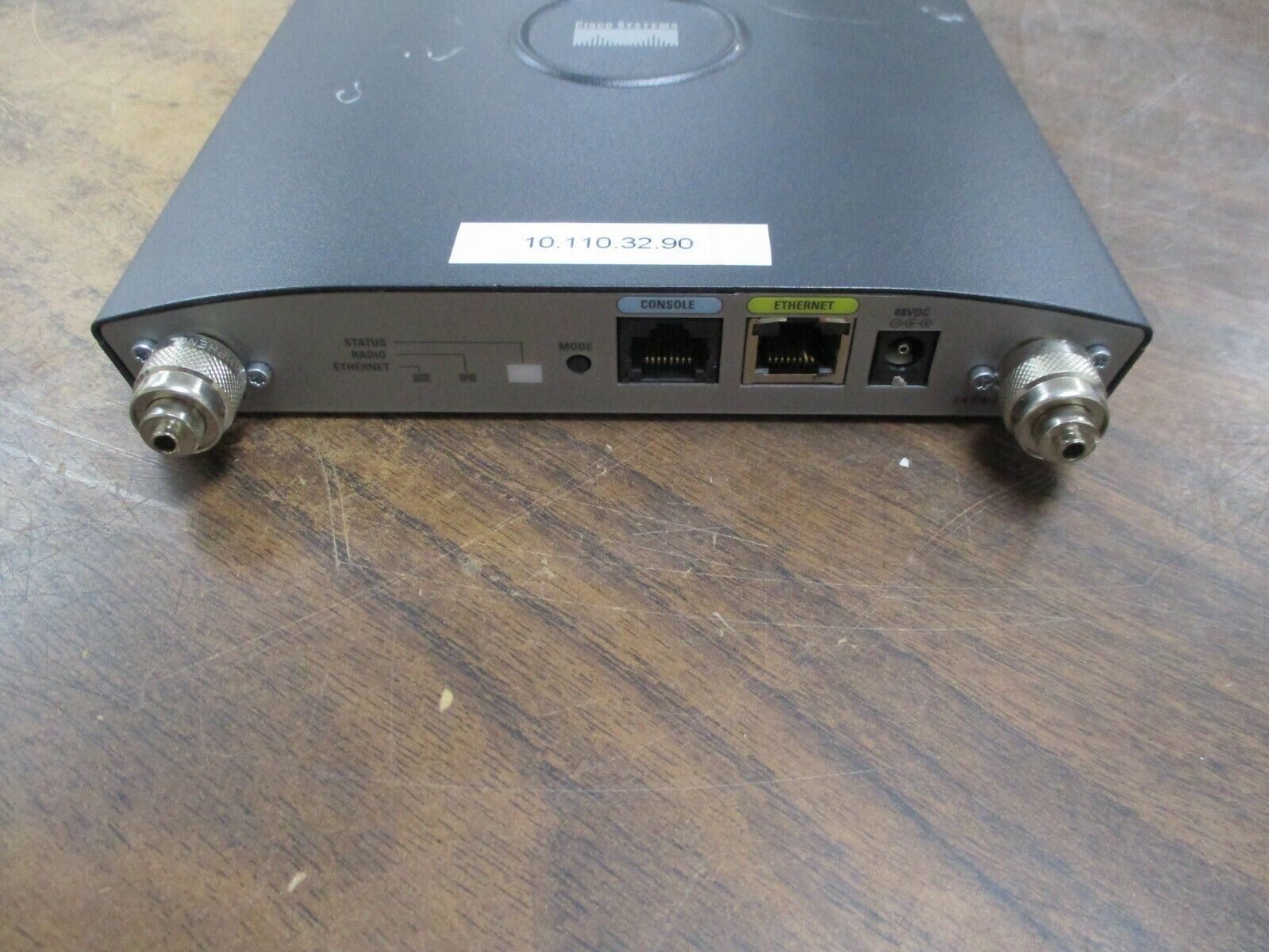 Cisco Systems Aironet 802.11a/b/g Access Point AIR-AP1242AG-E-K9 480V 380mA Used
