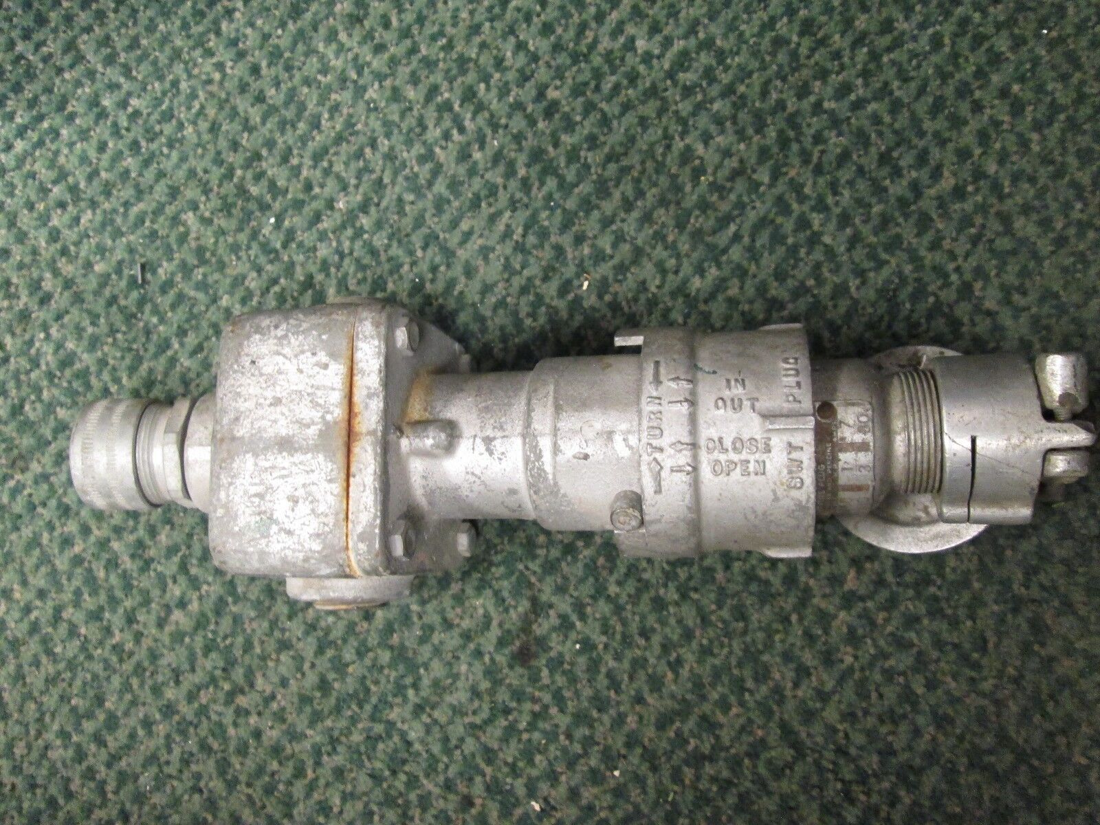 Crouse-Hinds Plug & Receptacle Set 7710 M10 7/30A 460/230V 60Hz 3P 4W Used