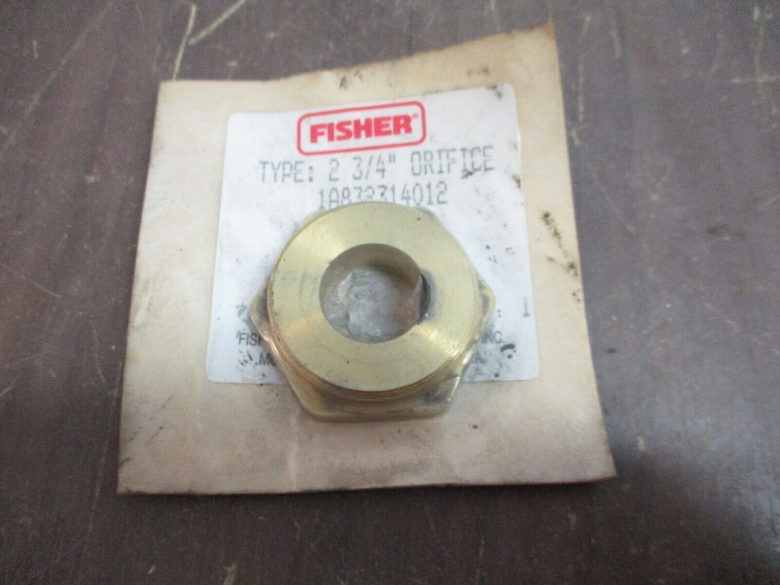 Fisher Orifice 1A832314012 2 3/4" New Surplus