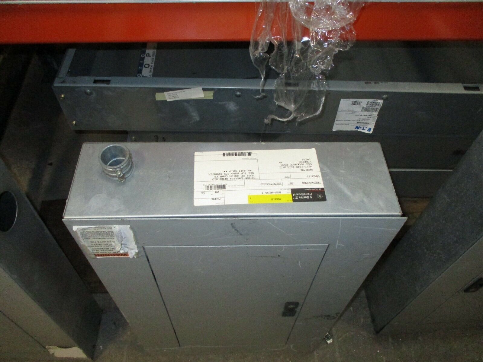 GE Main Breaker Circuit Breaker Panel AQF3241ATX 100A Main 125A Max 208Y/120V