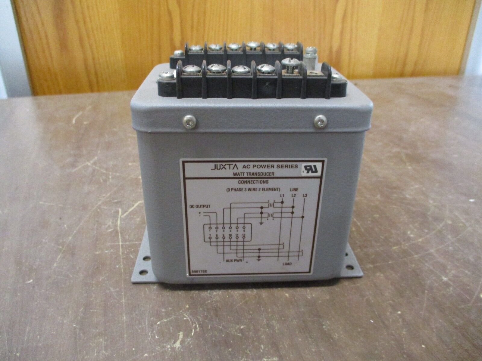 Yokogawa Juxta Watt Transducer 246953-540-AFA-0-0/JXU Output: 0-1mA DC Used