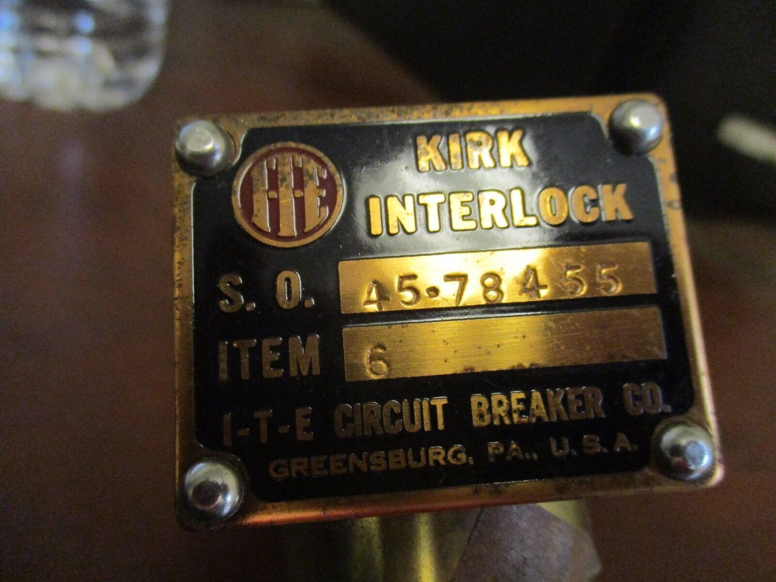 Kirk Interlock 45-78455 Stab Length: 1"-1.8" Used