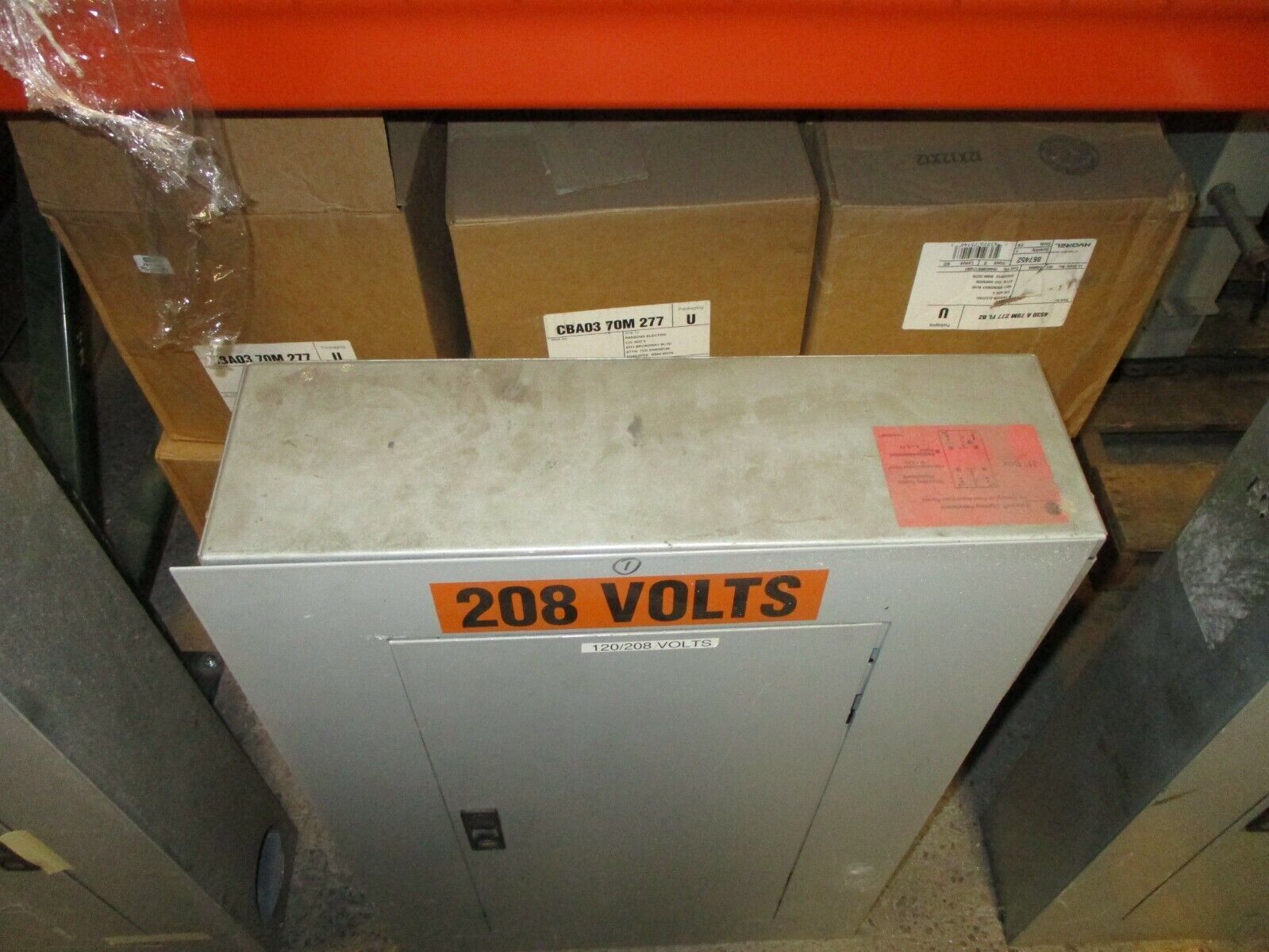 GE Main Breaker Circuit Breaker Panel AQF3241ATX 100A Main 125A Max 208Y/120V