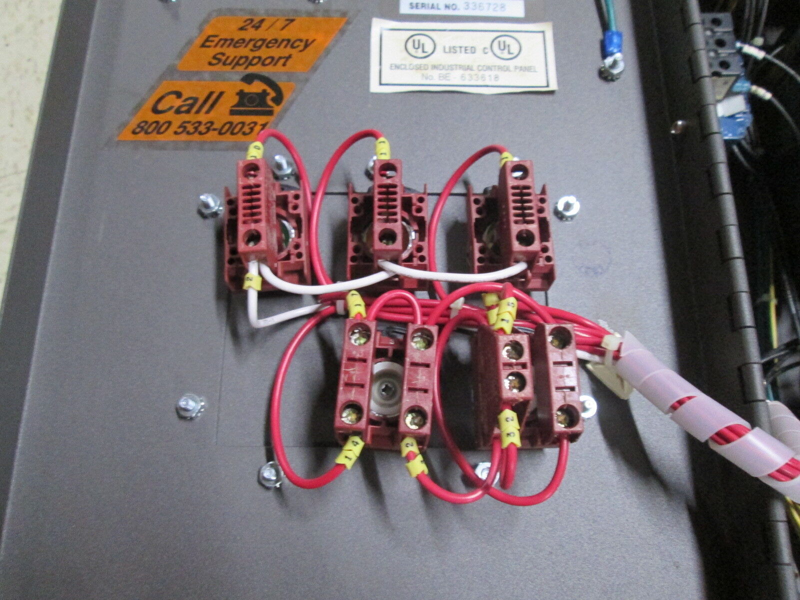 Safetronics FPC 5010 AC Drive w/ Bypass GP102005-1 Model GP10E1ST32005B1 Used