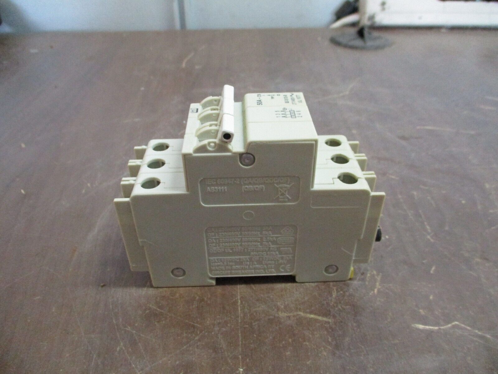 CBi Circuit Breaker QZ-3(13)-D-50 50A 277/480V 3P Used