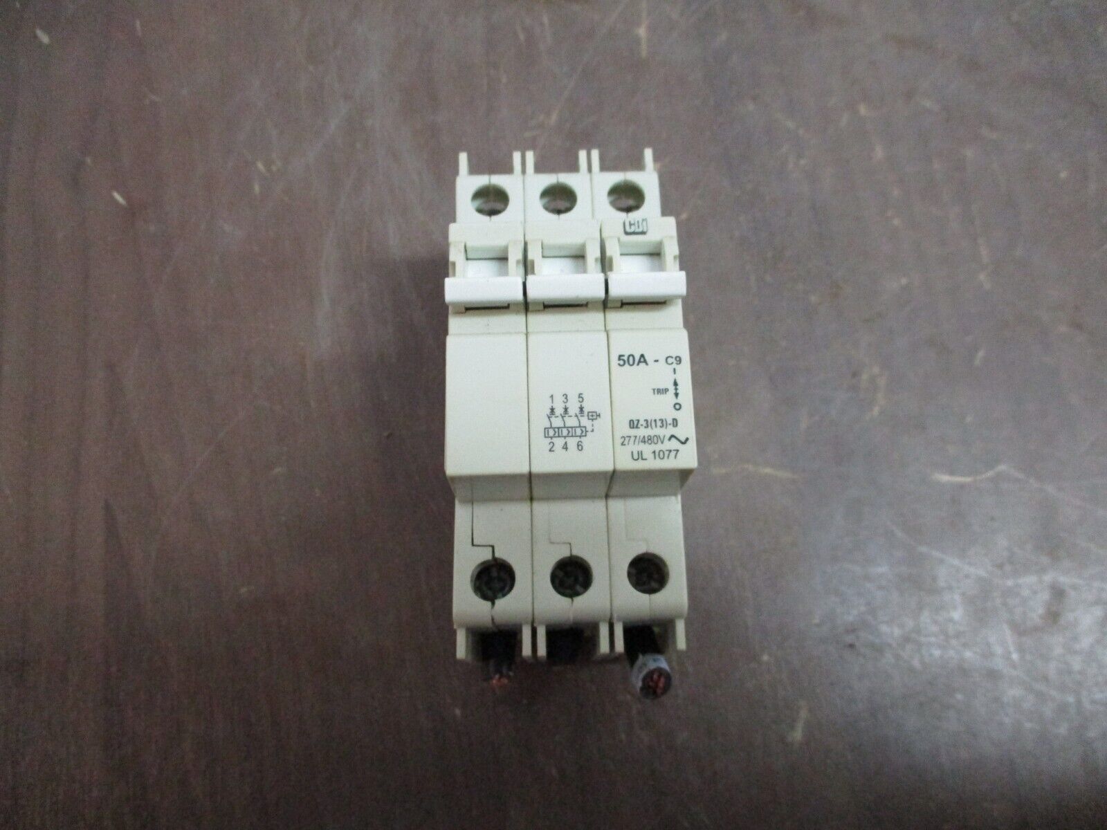 CBi Circuit Breaker QZ-3(13)-D-50 50A 277/480V 3P Used