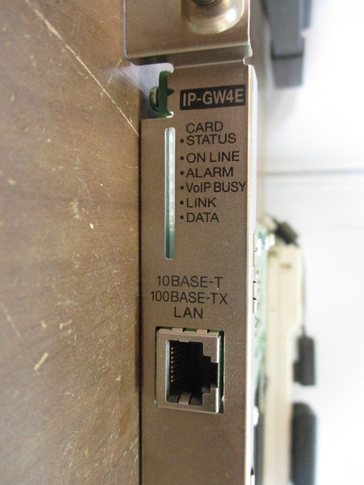 Panasonic IP-GW4E VOIP Gateway Card KX-TDA0484/0490/0470 Used