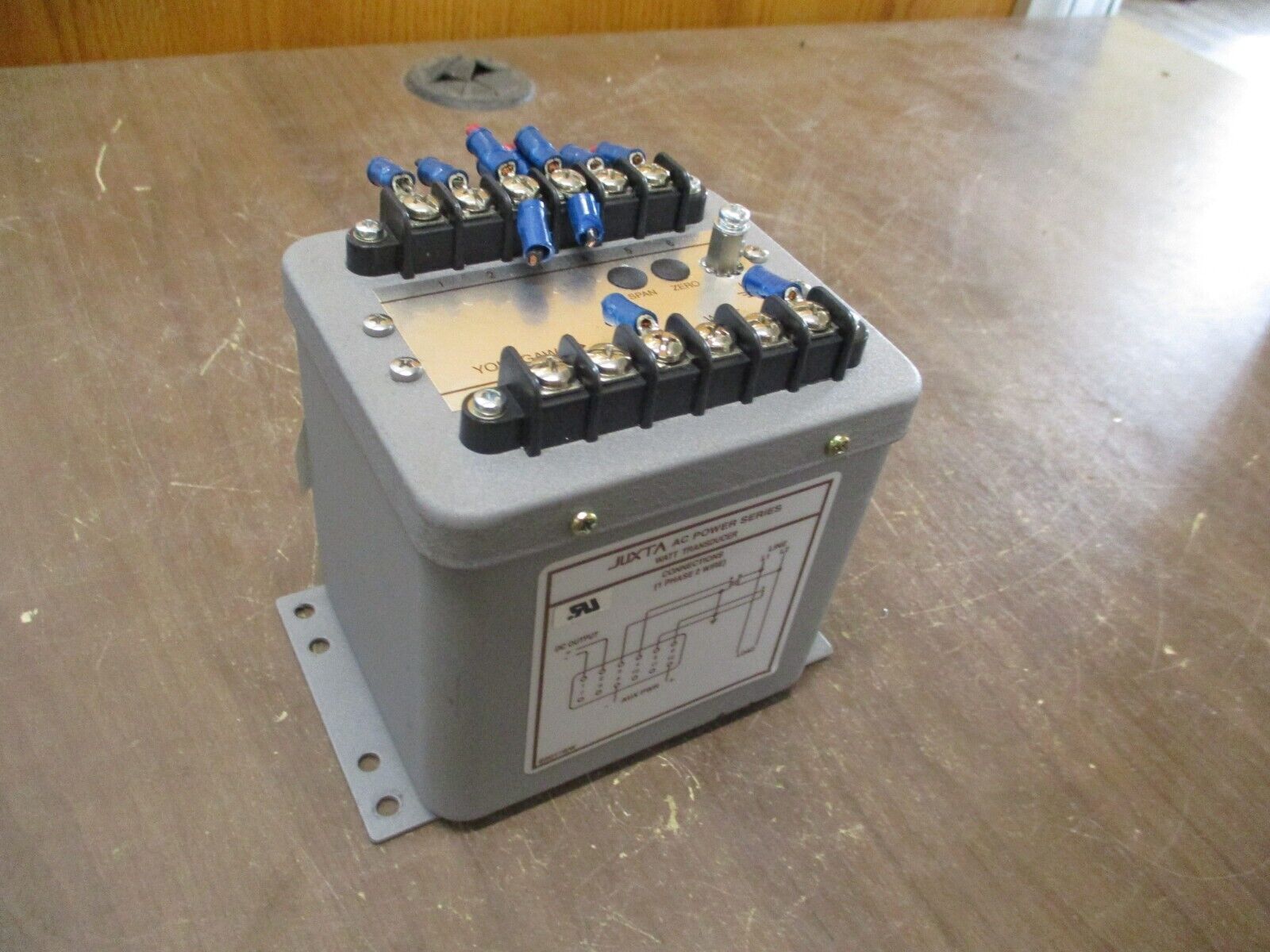 Yokogawa Juxta Watt Transducer 246951-540-AHD-1-0 Output: 4-20mA DC Used
