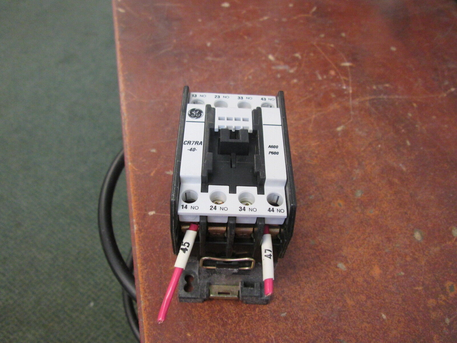 GE Contactor CR7RA 120V Coil 20A 600V Used