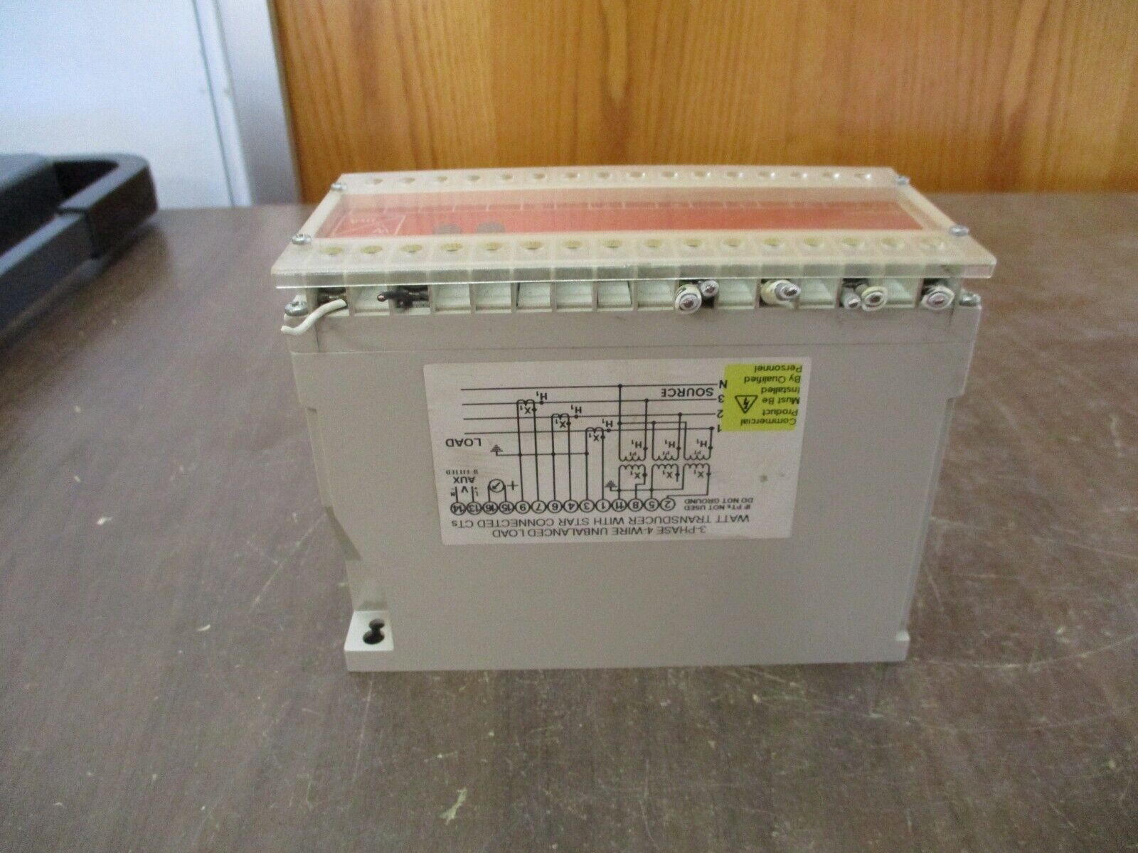 Crompton Paladin Transducer 256-TWNU-QQHG-C6-TI 120V PT: 288:120 CT: 2500:5 Used