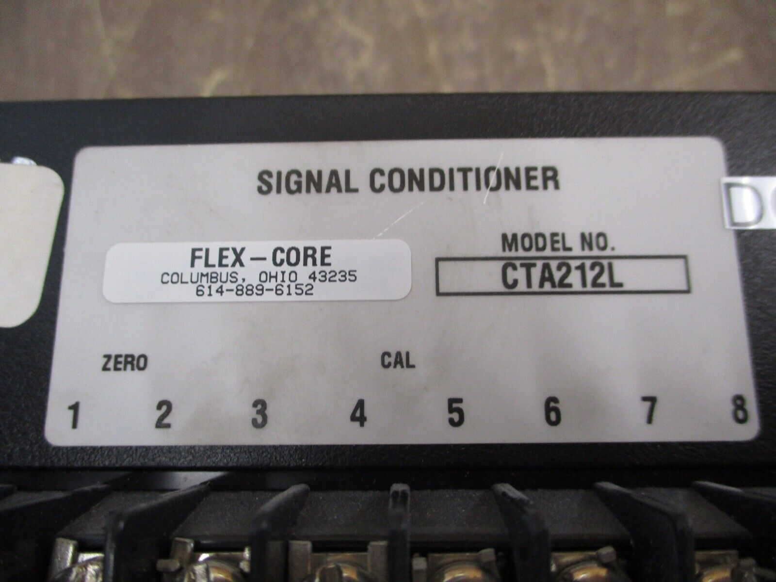 Flex-Core Signal Conditioner CTA212L Used