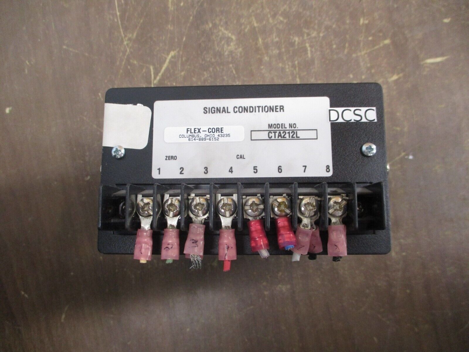 Flex-Core Signal Conditioner CTA212L Used