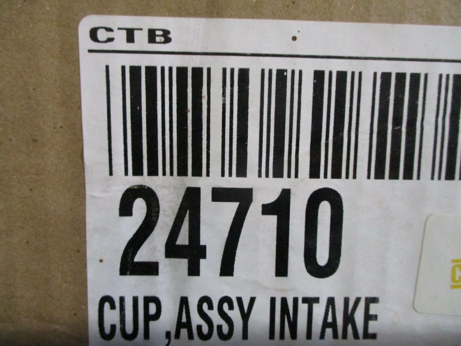 Flex Auger Intake Cup Assembly 24710 *Some Shelfwear* New Surplus