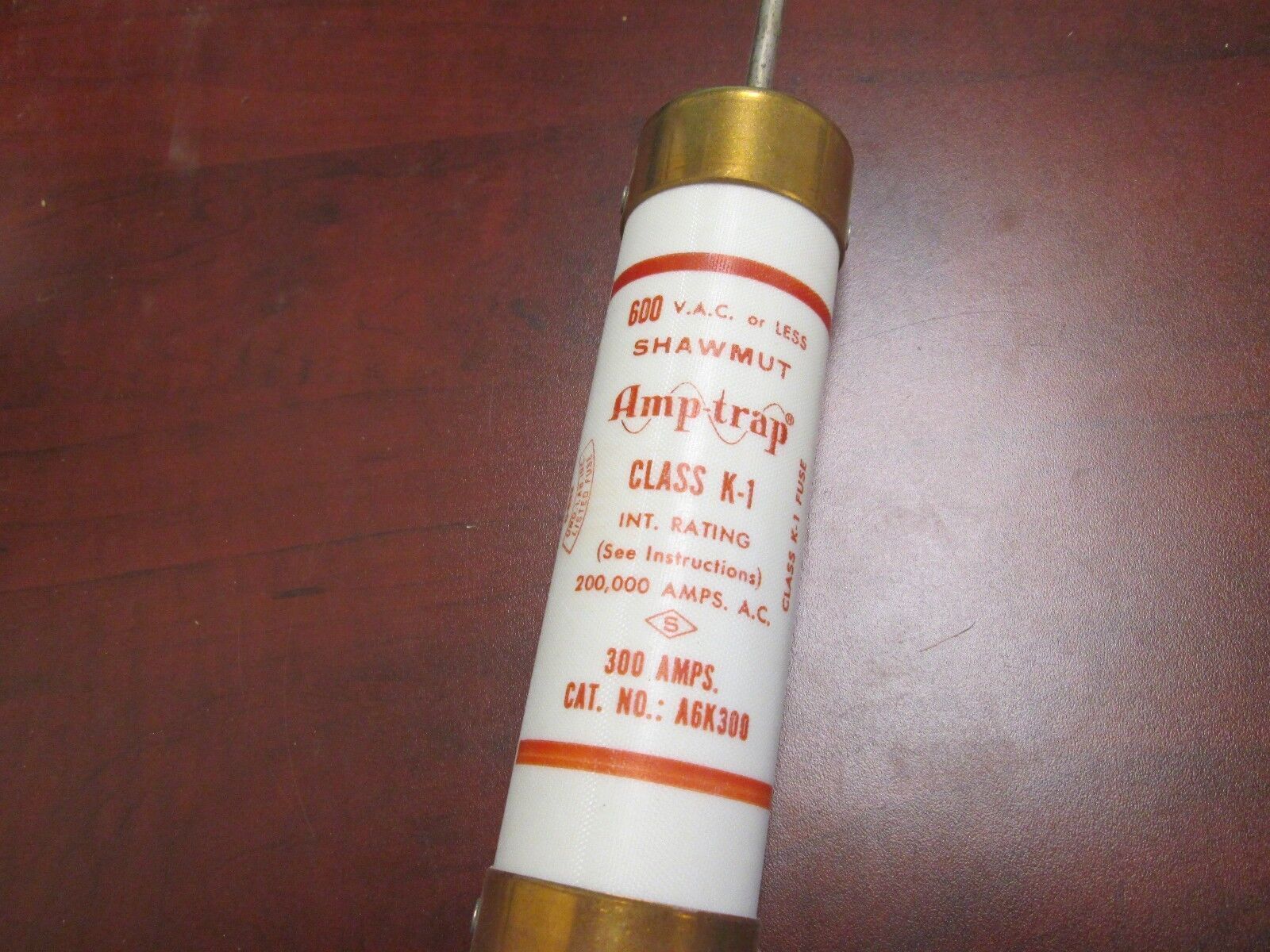 Ferraz Shawmut A6K300 Amptrap Fuse 300A 600V New Surplus