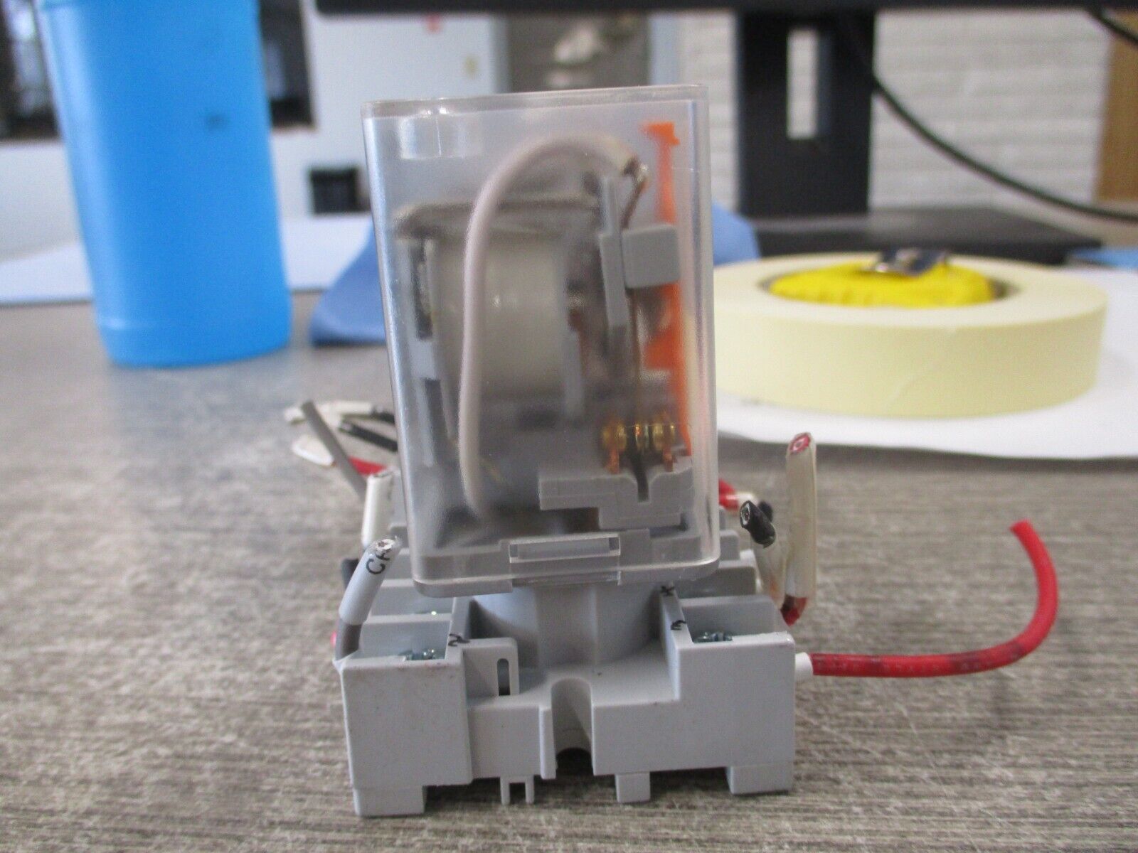 Eaton Relay W/Base D3PR2A 120V Coil *Lot of 2* Used