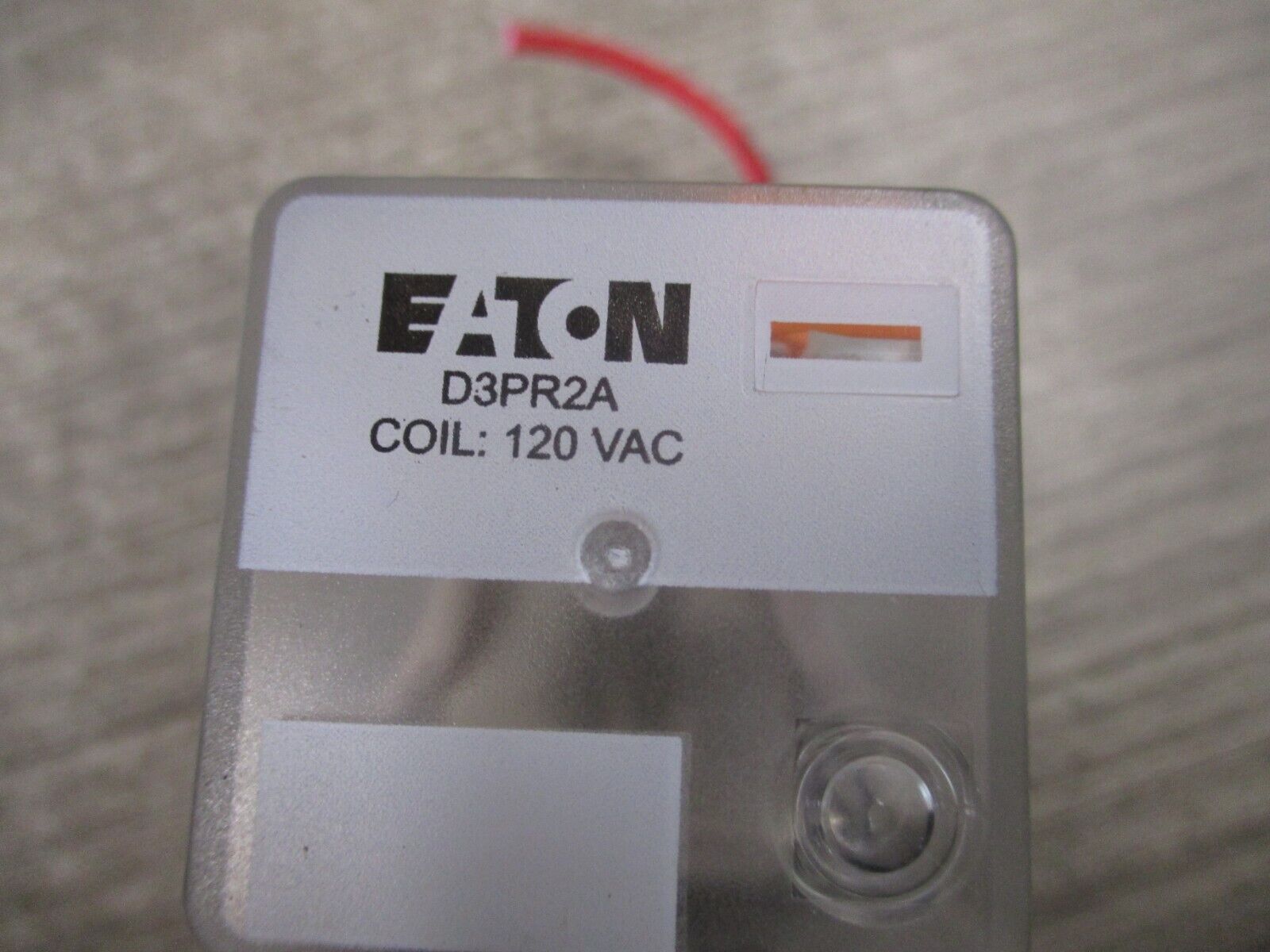 Eaton Relay W/Base D3PR2A 120V Coil *Lot of 2* Used